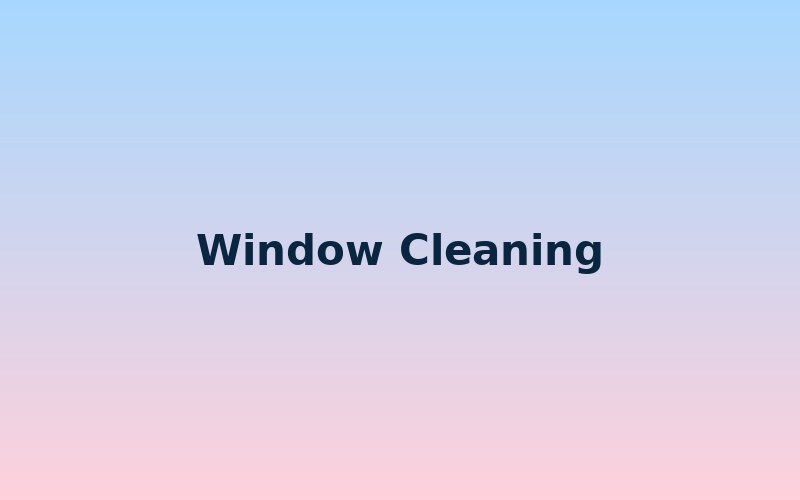 Window Cleaning